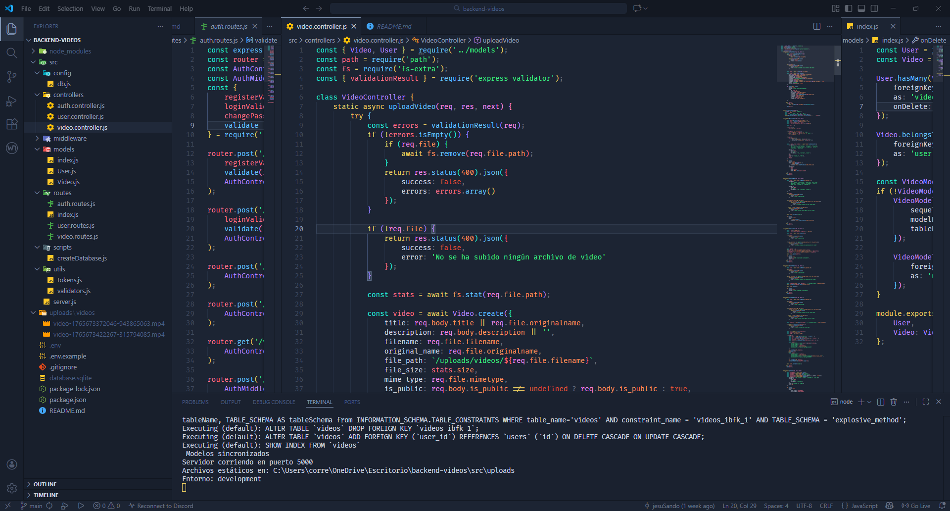 Explosive Method Backend
